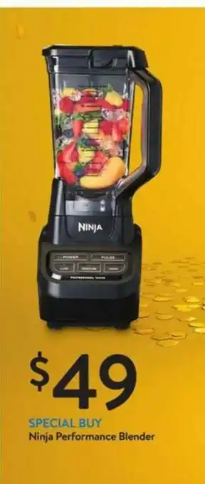 Walmart Ninja Performance Blender offer