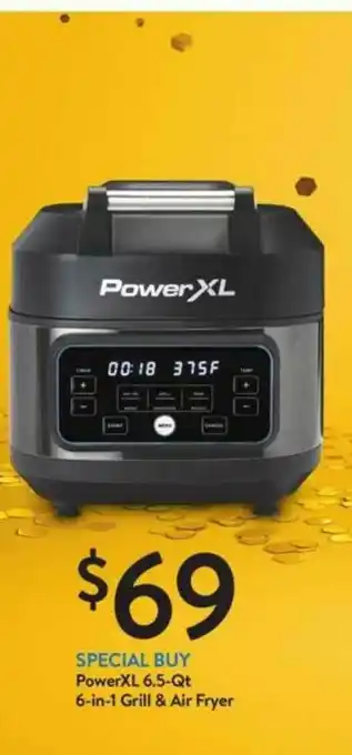 Walmart Powerxl 6.5-qt 6-in-1 Grill & Air Fryer offer