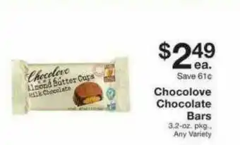 Fairway Store Market Chocolove Chocolate Bars offer