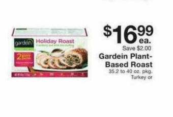 Fairway Store Market Gardein Plant Based Roast offer