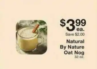 Fairway Store Market Natural By Nature Oat Nog offer