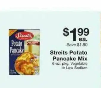 Fairway Store Market Streits Potato Pancake Mix offer