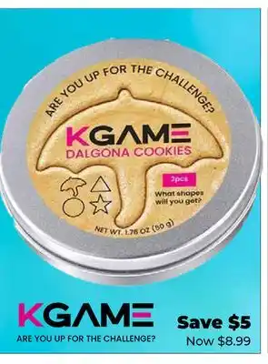 Showcase US Kgame Dalgona Cookies offer