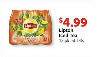 Fareway Lipton Iced Tea offer