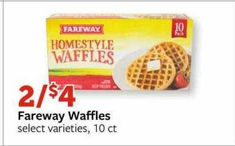 Fareway Fareway Waffles offer