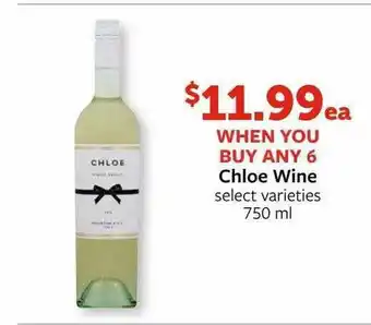 Fareway Chloe Wine Select Varieties offer