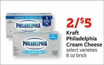 Fareway Kraft Philadelphia Cream Cheese offer