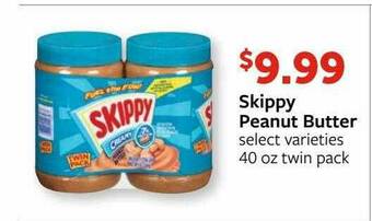 Fareway Skippy Peanut Butter offer