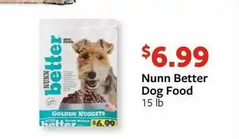 Fareway Nunn Better Dog Food offer
