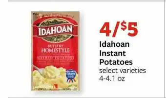 Fareway Idahoan Instant Potatoes Select Varieties offer