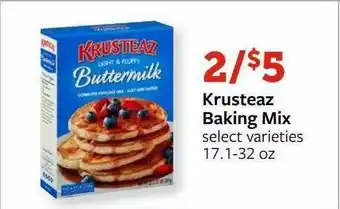 Fareway Krusteaz Baking Mix Select Varieties offer