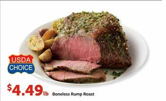 Fareway Boneless Rump Roast offer