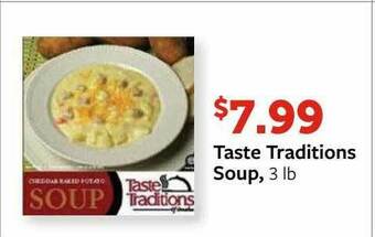 Fareway Taste Traditions Soup offer