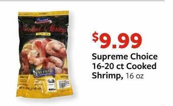 Fareway Supreme Choice Cooked Shrimp offer