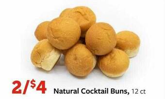 Fareway Natural Cocktail Buns offer