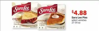 Fareway Sara Lee Pies Select Varieties offer