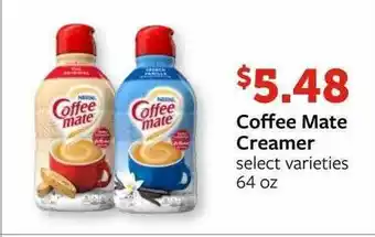 Fareway Coffee Mate Creamer Select Varieties offer