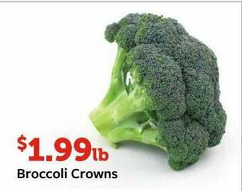 Fareway Broccoli Crowns offer
