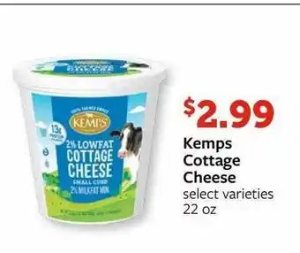 Fareway Kemps Cottage Cheese Select Varieties offer
