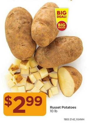 Food 4 Less Russet Potatoes offer