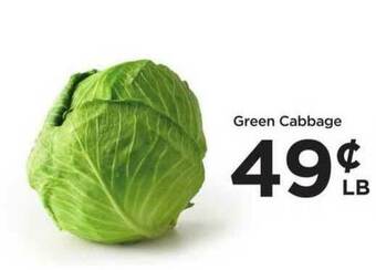 Food 4 Less Green Cabbage offer