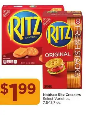 Food 4 Less Nabisco Ritz Crackers Select Varieties offer