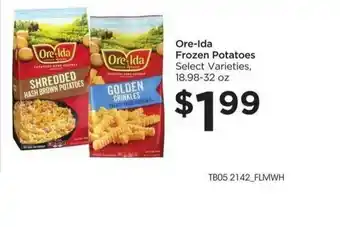 Food 4 Less Ore-ida Frozen Potatoes Select Varieties offer