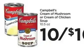 Food 4 Less Campbell's Cream Of Mushroom Or Cream Of Chicken offer