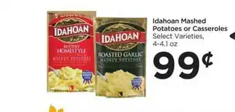 Food 4 Less Idahoan Mashed Popatoes Or Casseroles offer