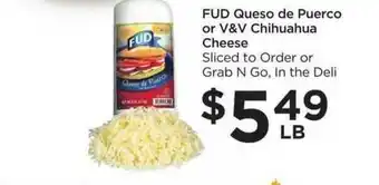 Food 4 Less Fud Queso De Puerco Or V&v Chihuahua Cheese offer