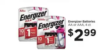 Food 4 Less Energizer Batteries Aa Or Aaa offer