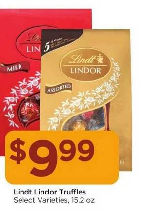 Food 4 Less Lindt Lindor Truffles offer