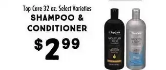 Maceys Shampoo & Conditioner Top Care Select Varieties offer