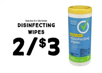 Maceys Disinfecting Wipes Simply Done offer
