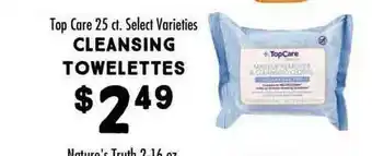 Maceys Cleansing Towelettes Top Care offer