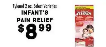 Maceys Infant's Pain Relief Tylenol Select Varieties offer