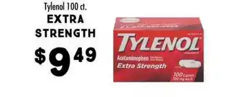 Maceys Extra Strength Tylenol offer