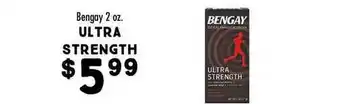 Maceys Ultra Strength Bengay offer