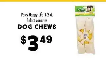 Maceys Dog Chews Paws Happy Lief Select Varieties offer