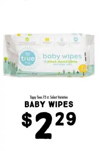 Maceys Baby Wipes Tippy Toes Select Varieties offer