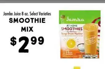 Maceys Smoothie Jamba Juice Select Varieties offer