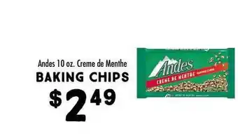 Maceys Baking Chips Andes Creme De Menthe offer