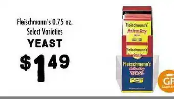 Maceys Yeast Fleischmann's Select Varieties offer