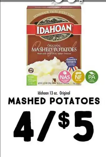Maceys Mashed Potatoes Idahoan Original offer