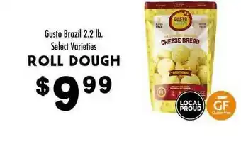 Maceys Roll Dough Gusto Brazil Select Varieties offer