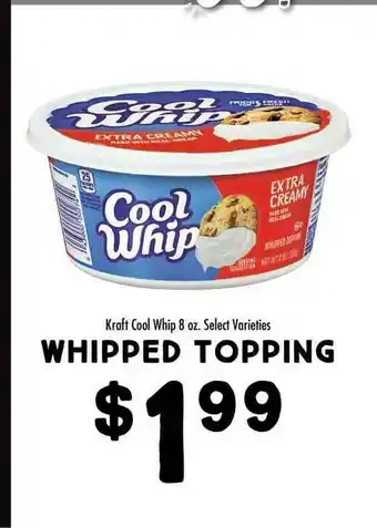 Maceys Whipped Topping Kraft Cool Whip Select Varieties offer