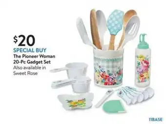 Walmart The Pioneer Woman 20-pc Gadget Set offer