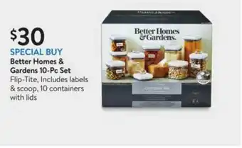 Walmart Better Homes And Gardens 10-pc Set offer