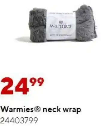 Staples Warmies Neck Wrap offer