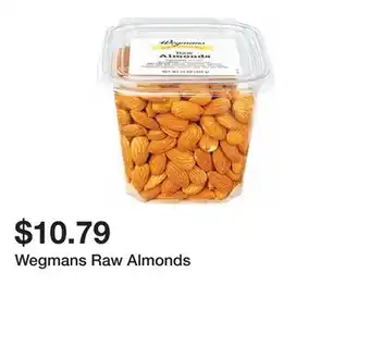 Wegmans Wegmans Raw Almonds offer